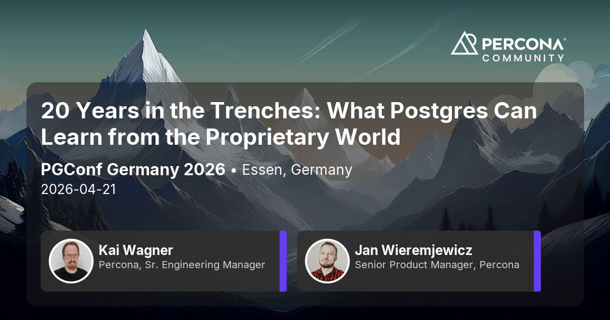 20 Years in the Trenches: What Postgres Can Learn from the Proprietary World