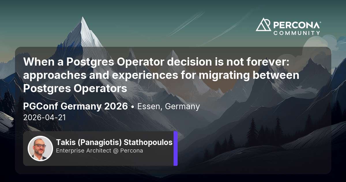 When a Postgres Operator decision is not forever: approaches and experiences for migrating between Postgres Operators