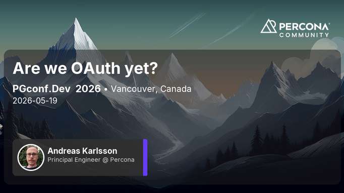Are we OAuth yet?