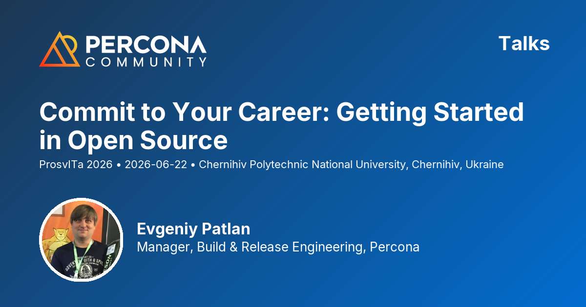 Commit to Your Career: Getting Started in Open Source