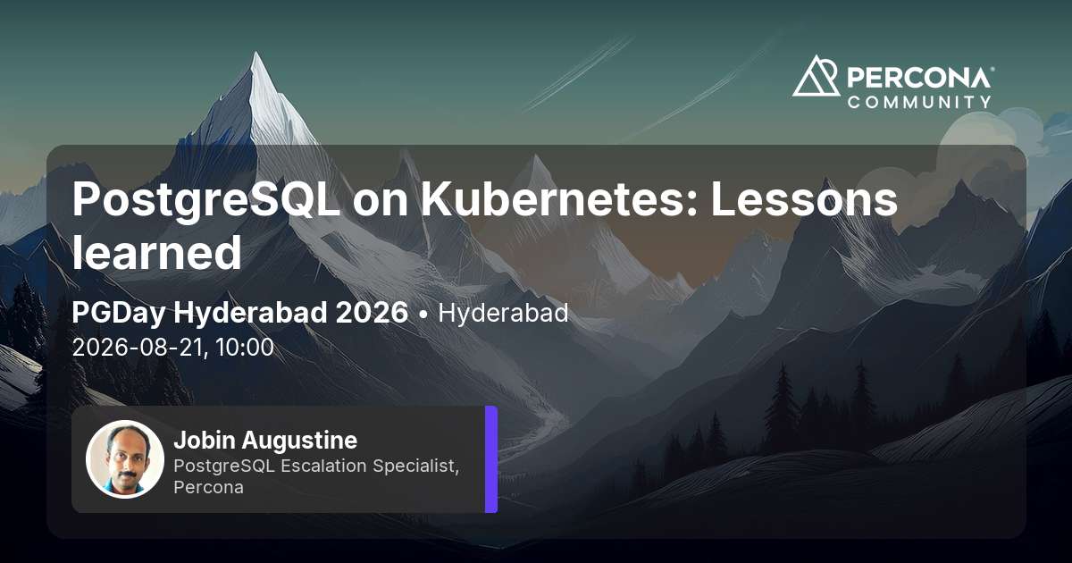 PostgreSQL on Kubernetes: Lessons learned