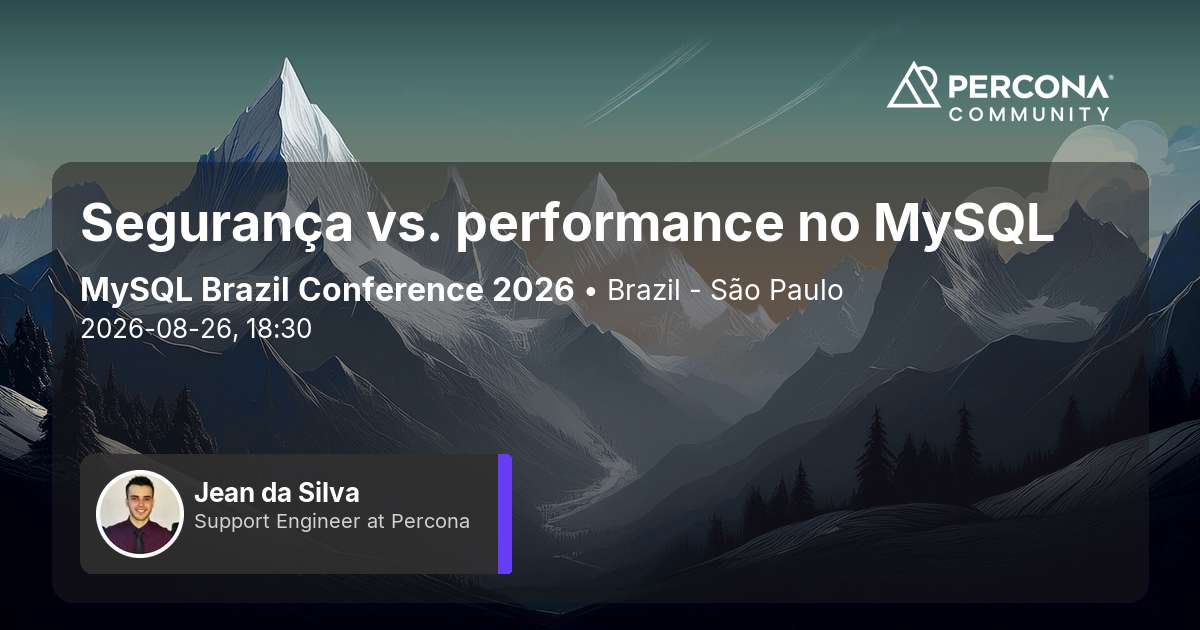 Segurança vs. performance no MySQL