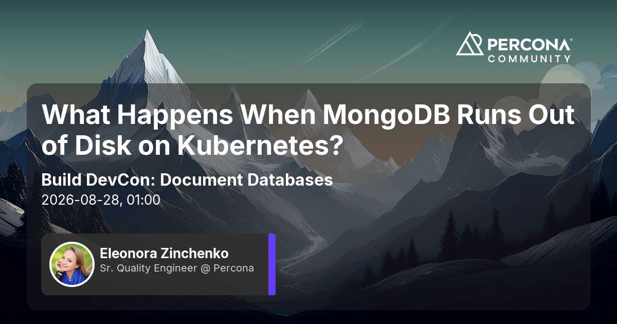 What Happens When MongoDB Runs Out of Disk on Kubernetes?