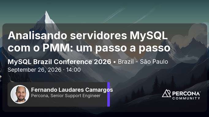 Analisando servidores MySQL com o PMM: um passo a passo
