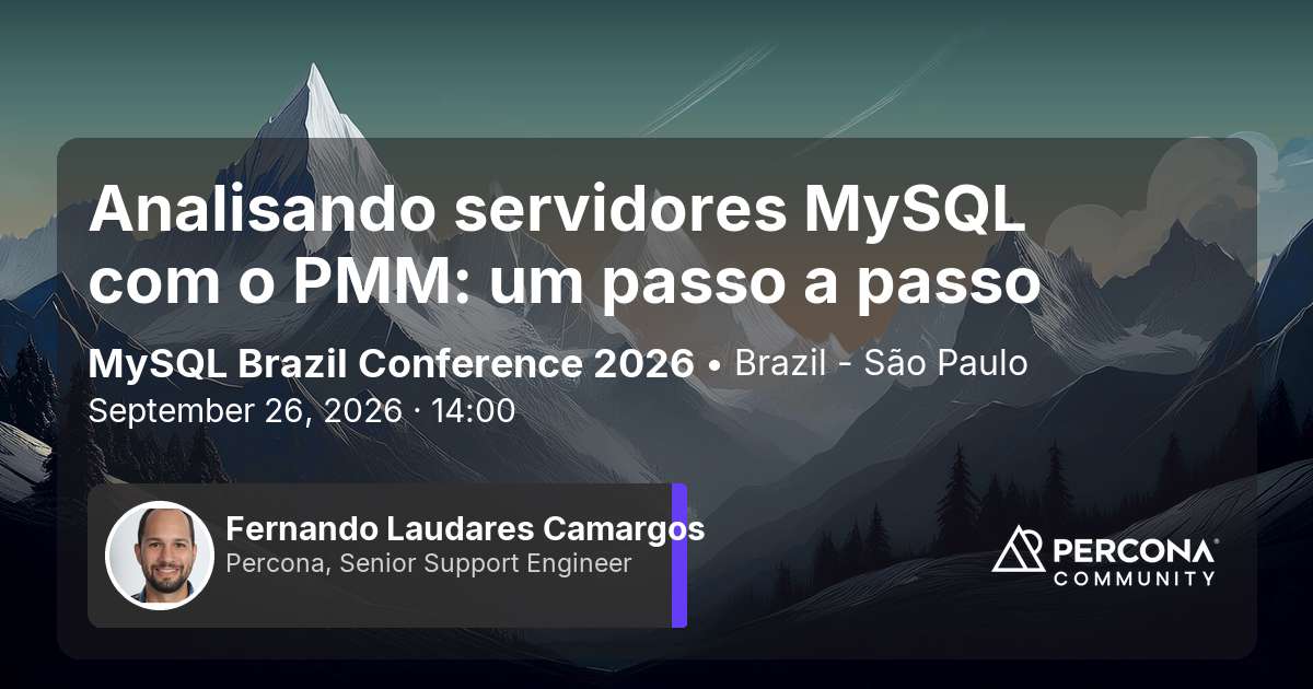 Analisando servidores MySQL com o PMM: um passo a passo