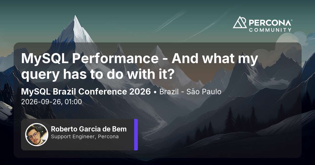 MySQL Performance - And what my query has to do with it?