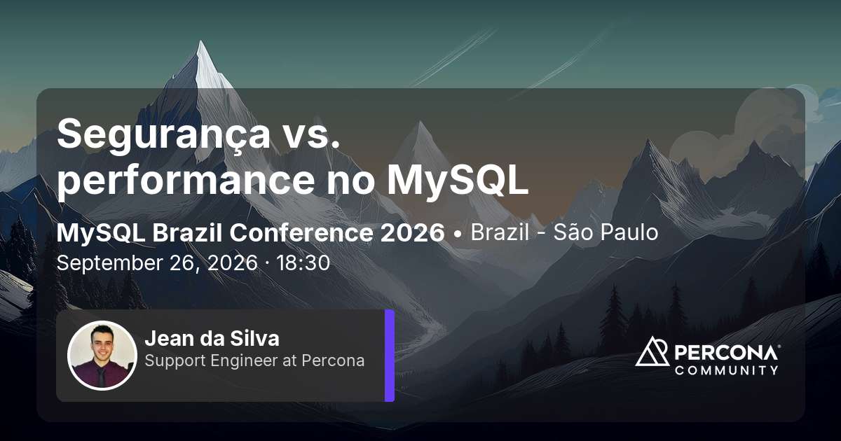 Segurança vs. performance no MySQL