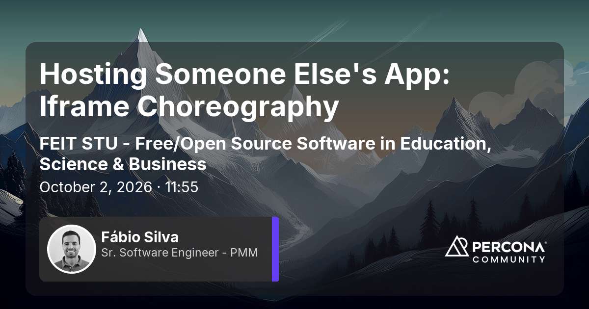 Hosting Someone Else's App: Iframe Choreography