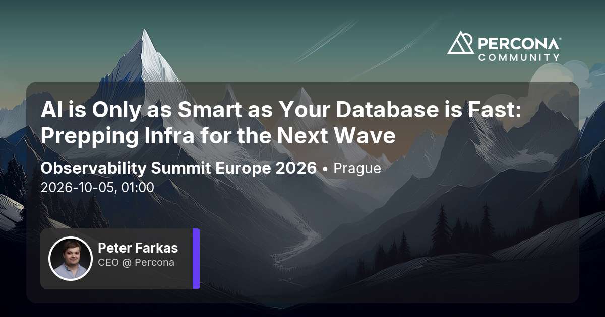 AI is Only as Smart as Your Database is Fast: Prepping Infra for the Next Wave