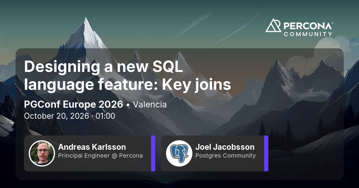 Designing a new SQL language feature: Key joins