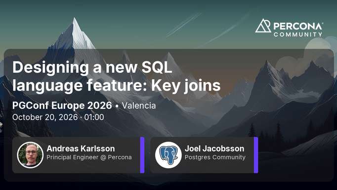 Designing a new SQL language feature: Key joins