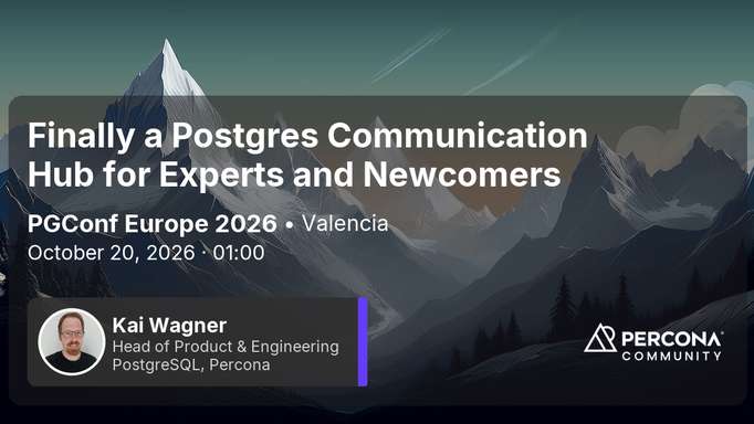 Finally a Postgres Communication Hub for Experts and Newcomers