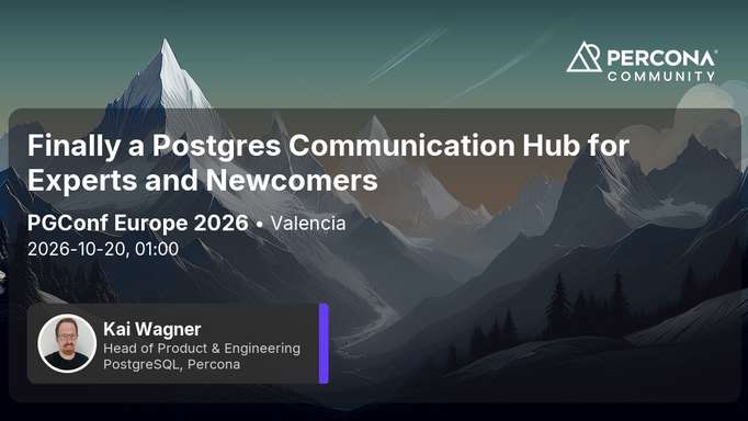 Finally a Postgres Communication Hub for Experts and Newcomers
