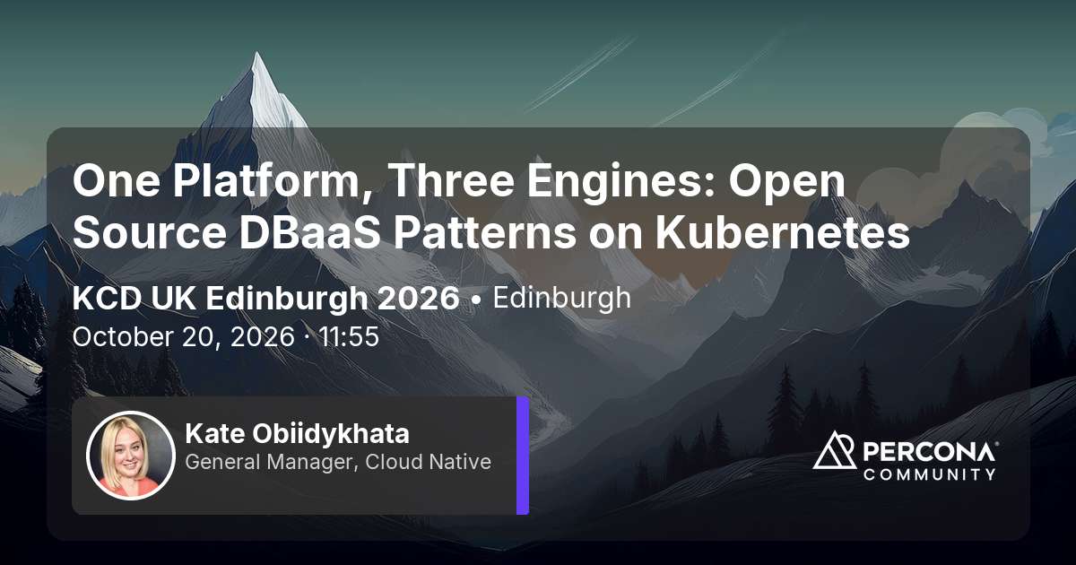 One Platform, Three Engines: Open Source DBaaS Patterns on Kubernetes