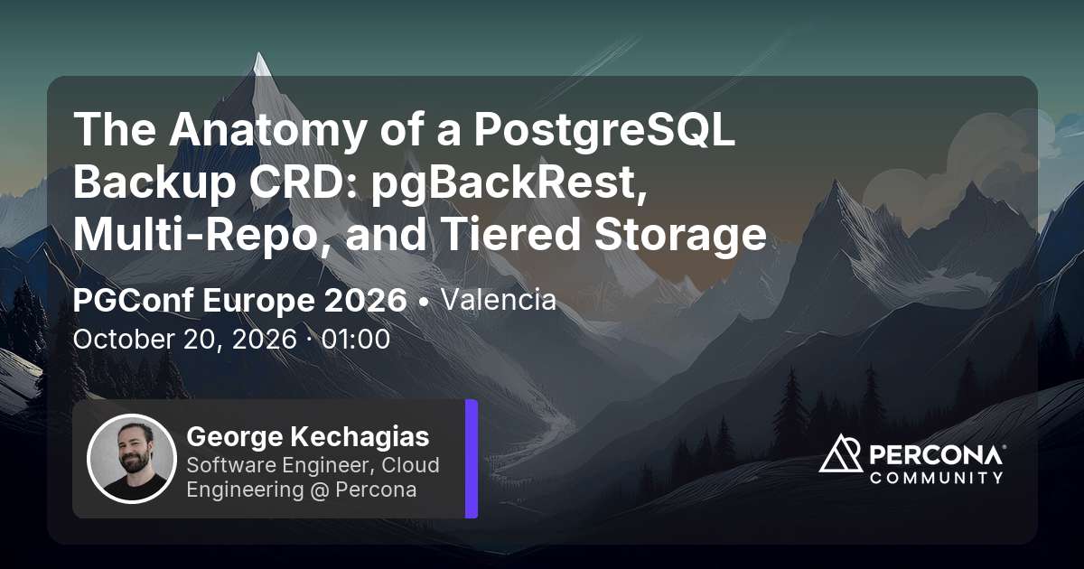 The Anatomy of a PostgreSQL Backup CRD: pgBackRest, Multi-Repo, and Tiered Storage