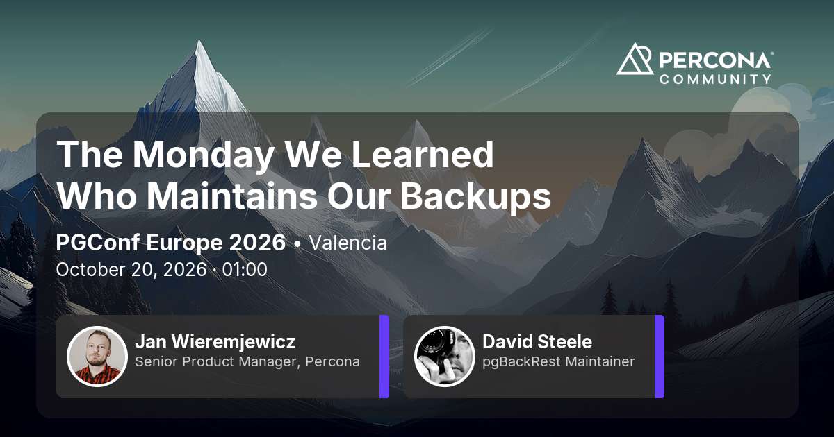 The Monday We Learned Who Maintains Our Backups