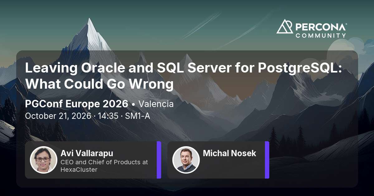 Leaving Oracle and SQL Server for PostgreSQL: What Could Go Wrong