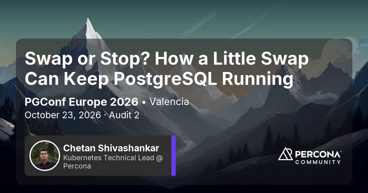 Swap or Stop? How a Little Swap Can Keep PostgreSQL Running