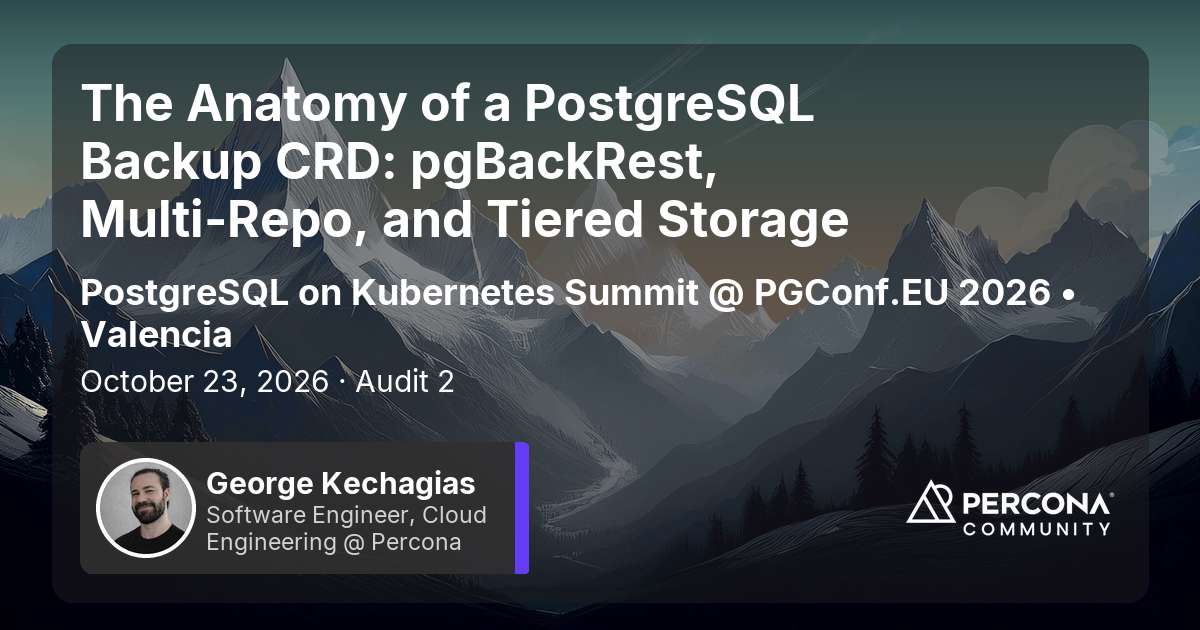 The Anatomy of a PostgreSQL Backup CRD: pgBackRest, Multi-Repo, and Tiered Storage