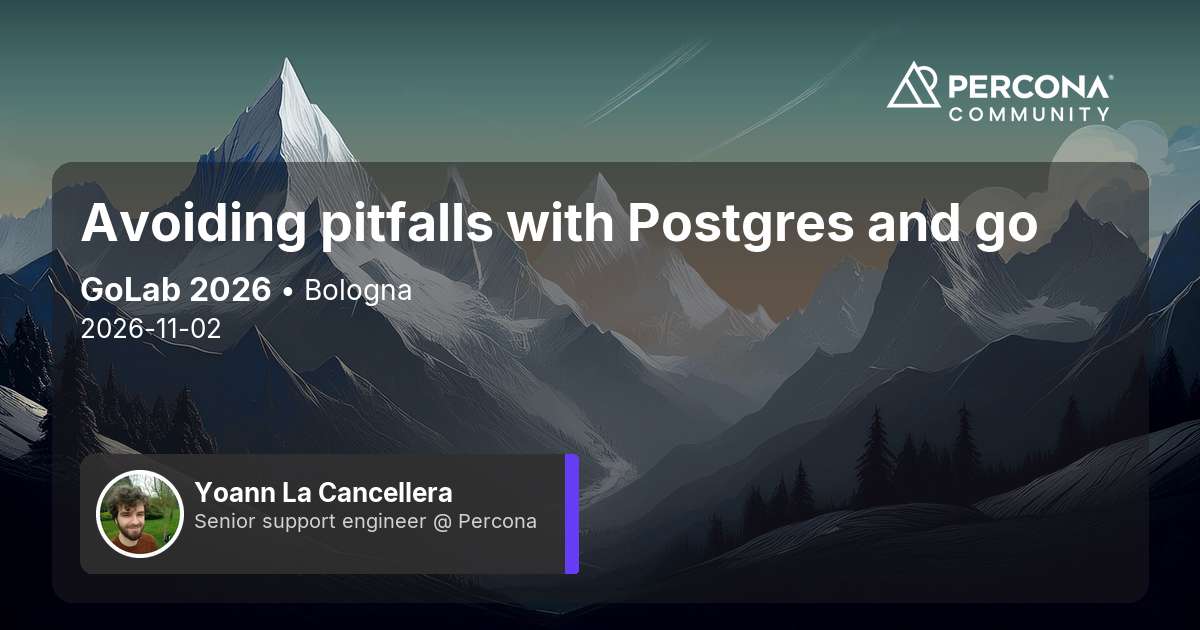 Avoiding pitfalls with Postgres and go