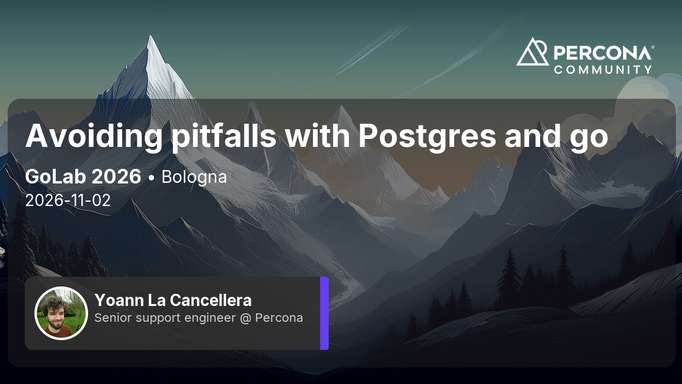 Avoiding pitfalls with Postgres and go