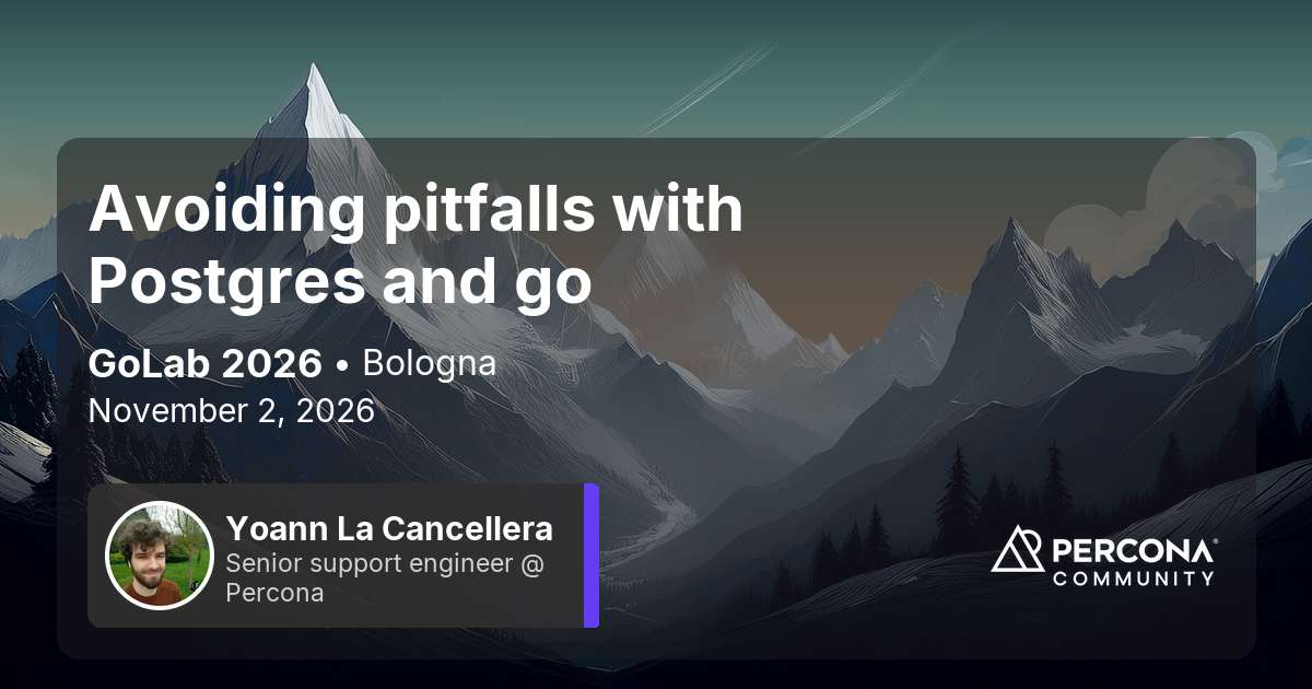 Avoiding pitfalls with Postgres and go