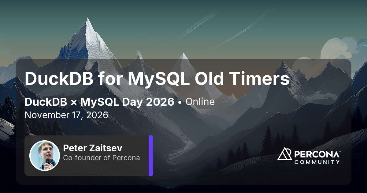 DuckDB for MySQL Old Timers