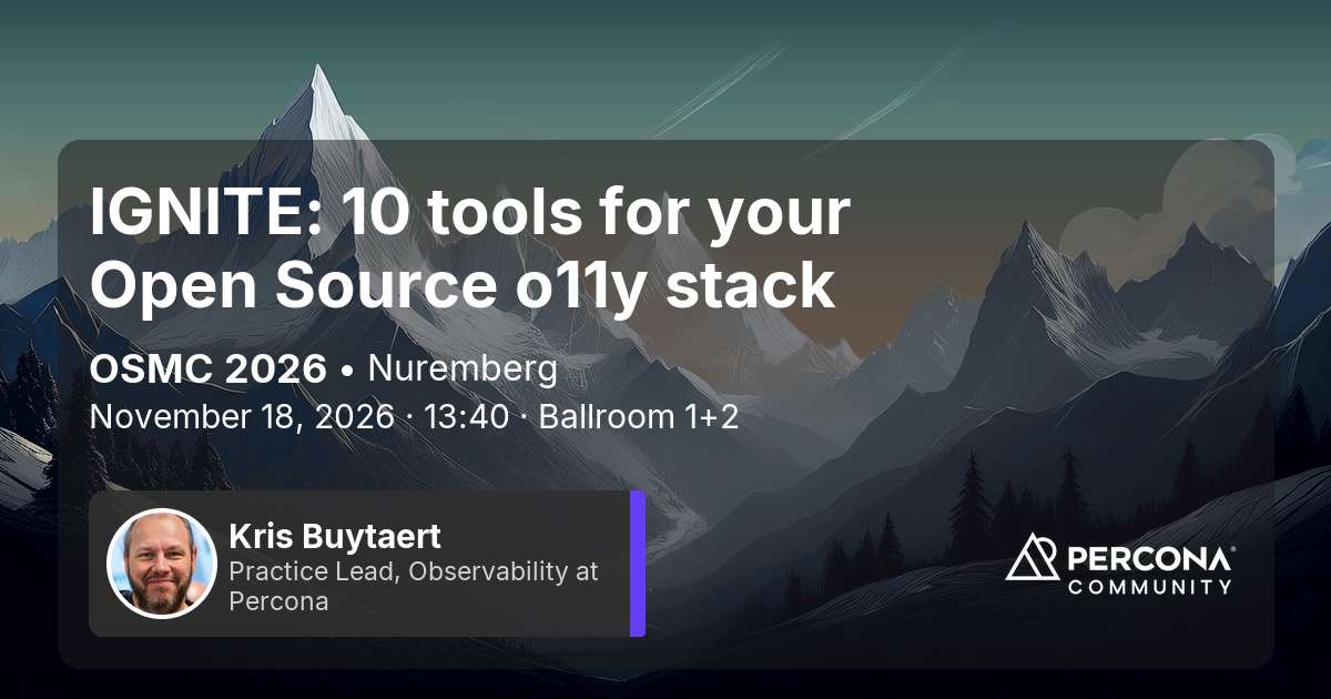 IGNITE: 10 tools for your Open Source o11y stack