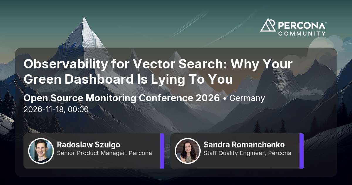 Observability for Vector Search: Why Your Green Dashboard Is Lying To You