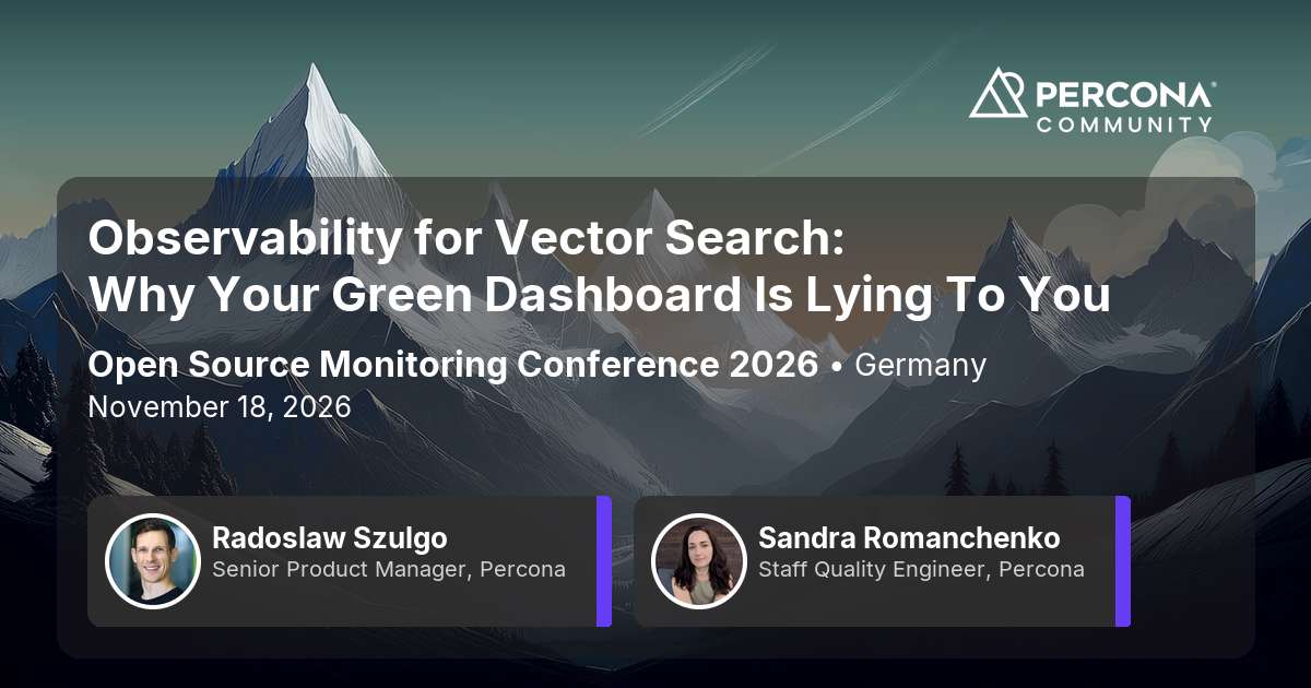 Observability for Vector Search: Why Your Green Dashboard Is Lying To You