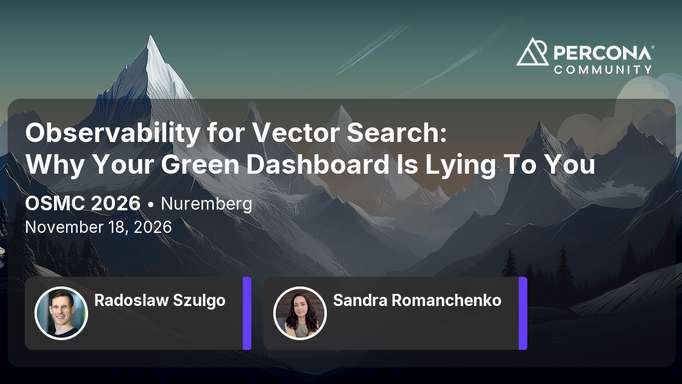 Observability for Vector Search: Why Your Green Dashboard Is Lying To You
