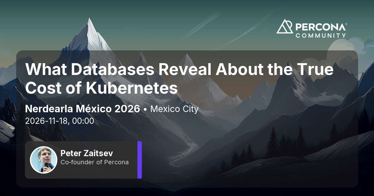 What Databases Reveal About the True Cost of Kubernetes